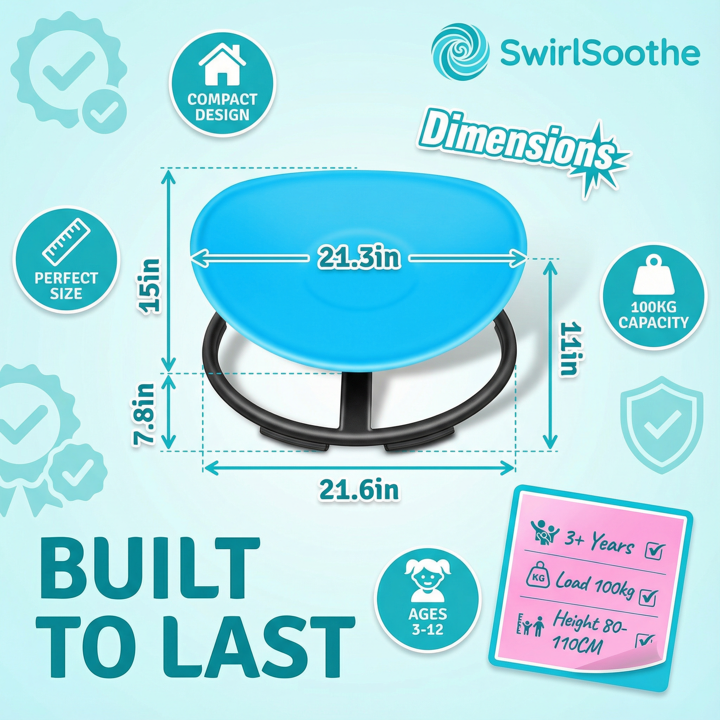 SwirlSoothe - The original sensory chair